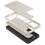 Spigen Cyrill Kajuk Mag MagSafe Cream Kryt iPhone 15 Pro