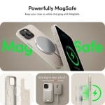 Spigen Cyrill Kajuk Mag MagSafe Cream Kryt iPhone 15 Pro Max