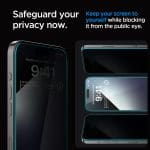 Spigen Glas.tr ”ez Fit” Privacy iPhone 15 Pro