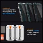 Spigen Glas.tr ”ez Fit” Privacy iPhone 15 Pro