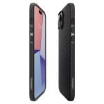 Spigen Liquid Air Matte Black Kryt iPhone 15