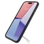 Spigen Liquid Air Matte Black Kryt iPhone 15