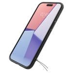 Spigen Liquid Air Matte Black Kryt iPhone 15 Pro