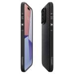 Spigen Liquid Air Matte Black Kryt iPhone 15 Pro Max