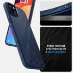 Spigen Liquid Air Navy Blue Kryt iPhone 15