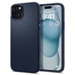 Spigen Liquid Air Navy Blue Kryt iPhone 15