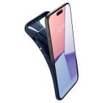 Spigen Liquid Air Navy Blue Kryt iPhone 15 Pro