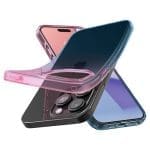 Spigen Liquid Crystal Gradation Pink Kryt iPhone 15 Pro