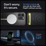 Spigen Rugged Armor Mag MagSafe Matte Black Kryt iPhone 15 Pro