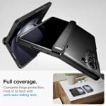 Spigen Slim Armor Pro Black Kryt Samsung Galaxy Z Fold 5