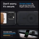 Spigen Ultra Hybrid Mag MagSafe Frost Black Kryt iPhone 15 Pro Max