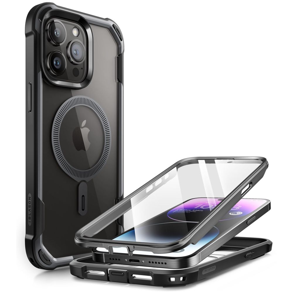 Supcase Iblsn Ares Mag MagSafe Black Kryt iPhone 15 Pro Max