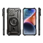 Supcase Ub Xt Mag MagSafe Black Kryt iPhone 15 Pro