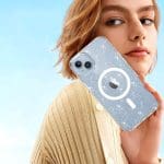 Tech-Protect Flexair Hybrid MagSafe Glitter Clear Kryt iPhone 15 Pro