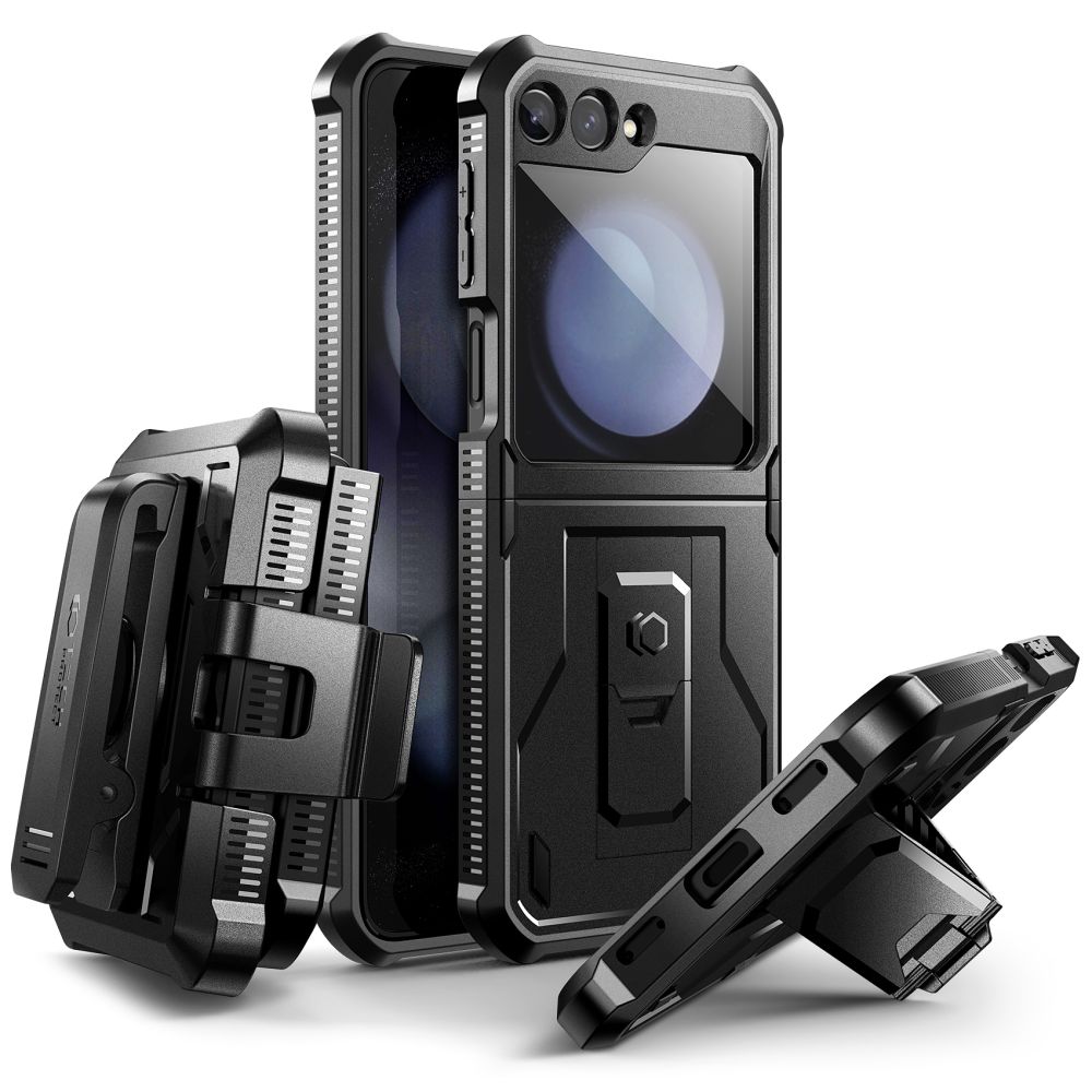 Tech-Protect Kevlar Pro Black Kryt Samsung Galaxy Z Flip 5