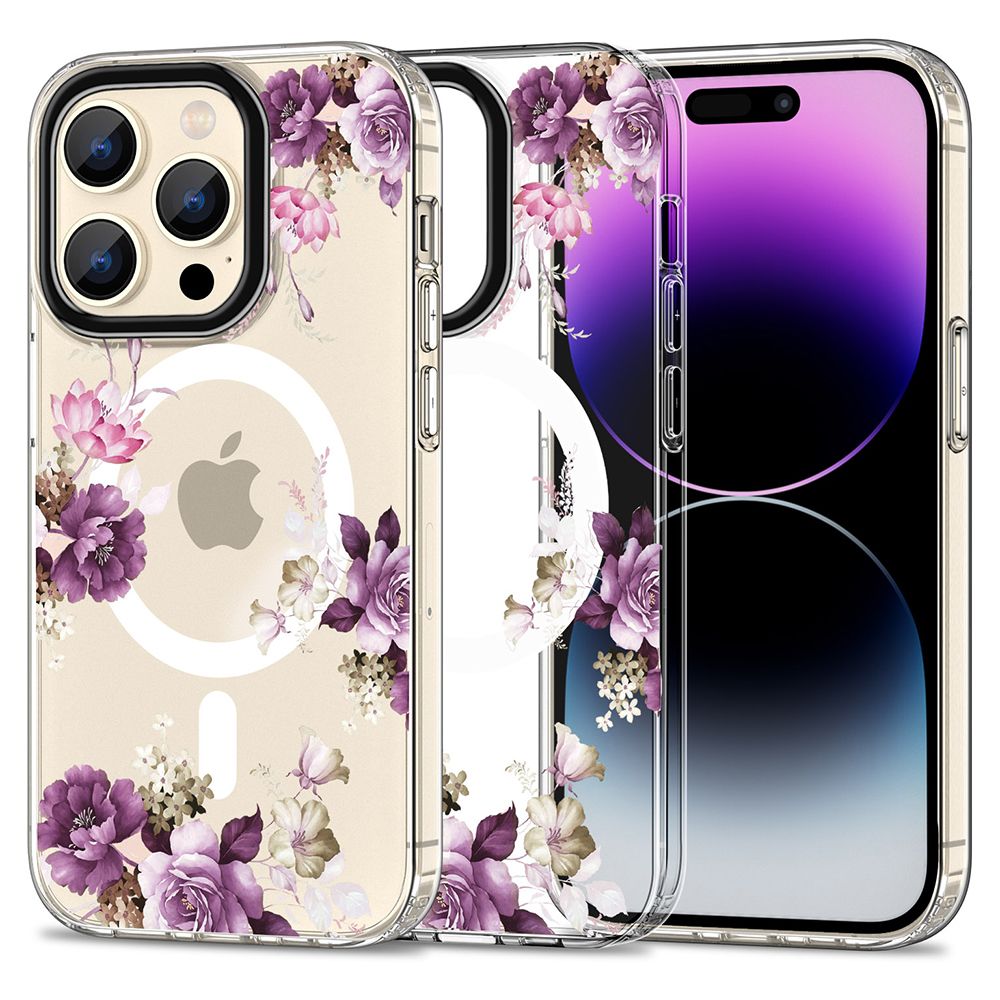 Tech-Protect Magmood MagSafe Spring Floral Kryt iPhone 15 Pro Max