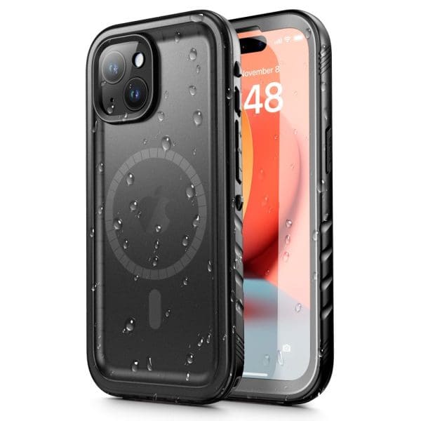 Tech-Protect Shellbox MagSafe Ip68 Black Kryt iPhone 15