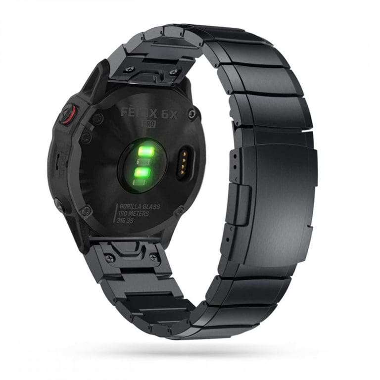 Tech-Protect Steelband Garmin Fenix 5 / 6 / 6 Pro / 7 Black