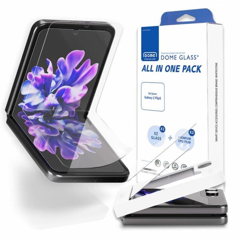 Whitestone Folia All-in-one 2-set Clear Samsung Galaxy Z Flip 5