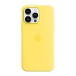 Apple Silicone MagSafe Canary Yellow Kryt iPhone 14 Pro Max