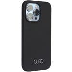 Audi Silicone Case Black Hardcase AU-LSRIP13P-Q3/D1-BK Kryt iPhone 13/13 Pro
