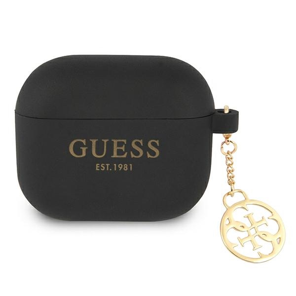 Guess GUA3LSC4EK Black Charm 4G Collection Kryt AirPods 3