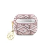 Guess PU G Cube Charm Pink Kryt AirPods 3
