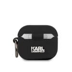 Karl Lagerfeld Rue St Guillaume Silicone Black Kryt AirPods 3