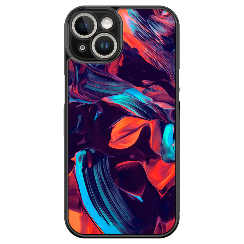 Abstract Purple Kryt iPhone 15 Plus