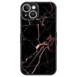 Black Rose Marble Kryt iPhone 15 Plus