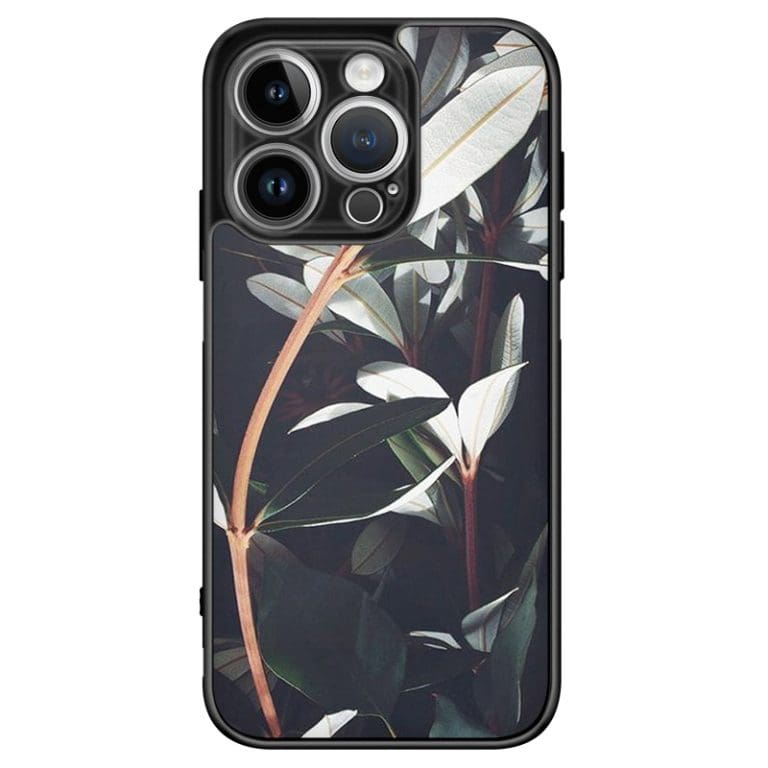 Dark Leaves Kryt iPhone 13 Pro