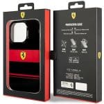 Ferrari FEHMP14LUCOK Black Hardcase IMD Combi Magsafe Kryt iPhone 14 Pro