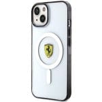 Ferrari FEHMP14SURKT Transparent Hardcase Outline Magsafe Kryt iPhone 14