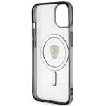 Ferrari FEHMP14SURKT Transparent Hardcase Outline Magsafe Kryt iPhone 14