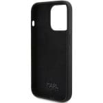 Karl Lagerfeld KLHCP15LSKSBMCK Black Hardcase Silicone Karl Script Kryt iPhone 15 Pro