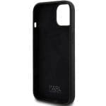Karl Lagerfeld KLHCP15SSKSBMCK Black Hardcase Silicone Karl Script Kryt iPhone 15