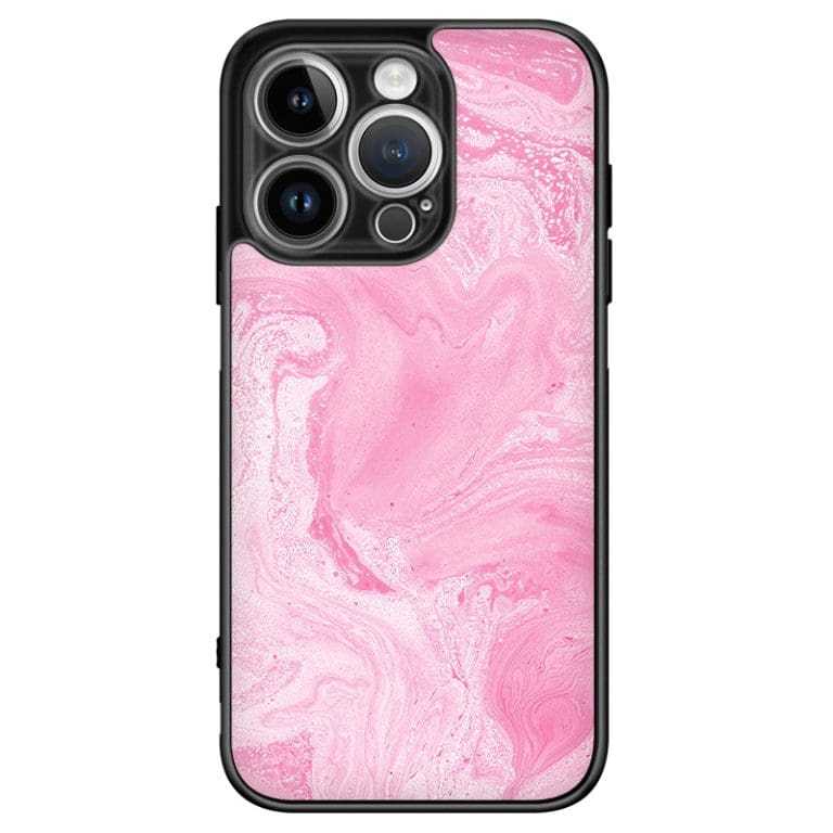 Marble Pink Kryt iPhone 14 Pro