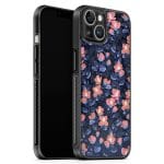 Midnight Floral Kryt iPhone 15