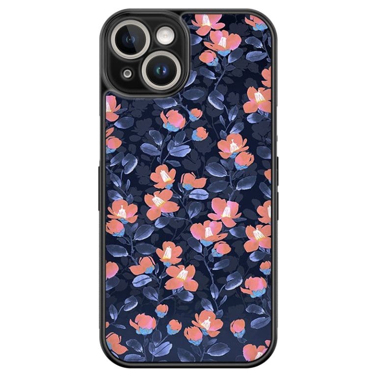 Midnight Floral Kryt iPhone 14