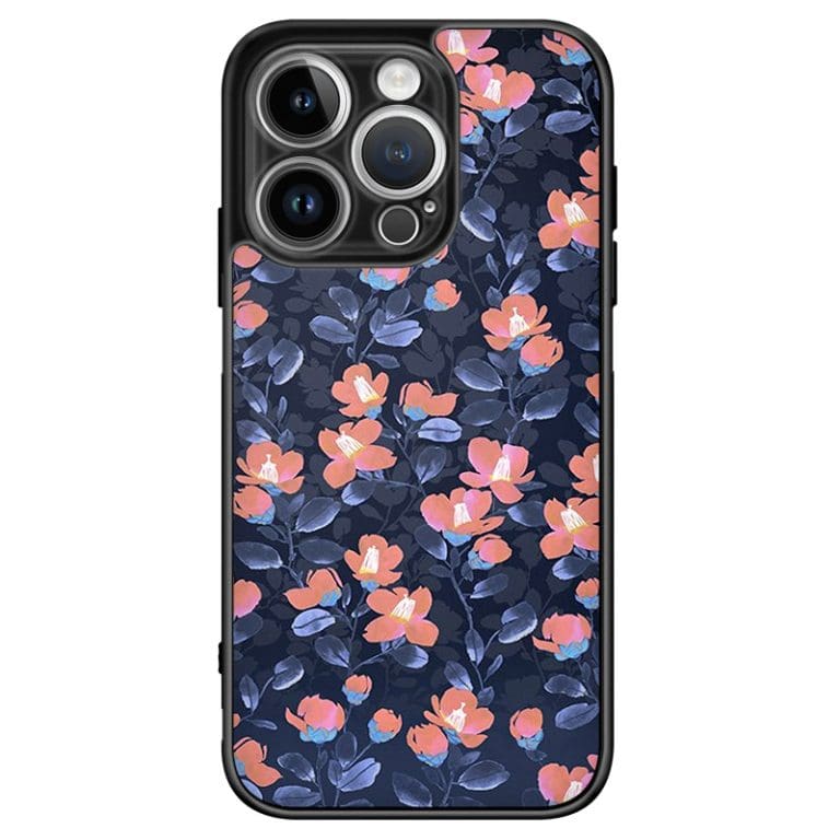 Midnight Floral Kryt iPhone 14 Pro Max