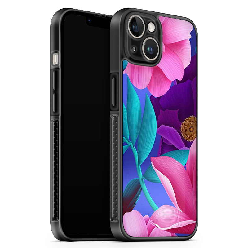 Pinky Floral Kryt iPhone 15 Plus