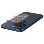 Spigen Optik.tr ”ez Fit” Camera Protector 2-pack Blue Titanium iPhone 15 Pro Max/15 Pro/14 Pro Max/14 Pro