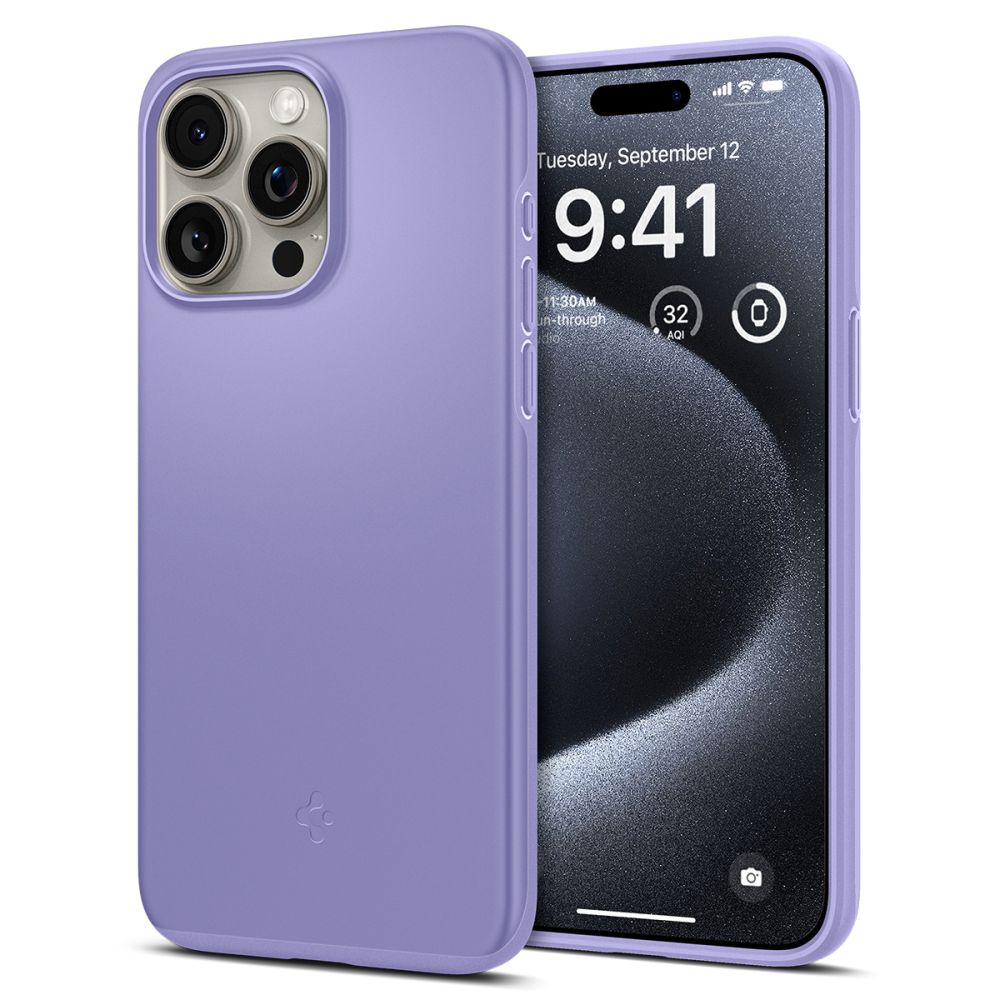 Spigen Thin Fit Iris Purple Kryt iPhone 15 Pro