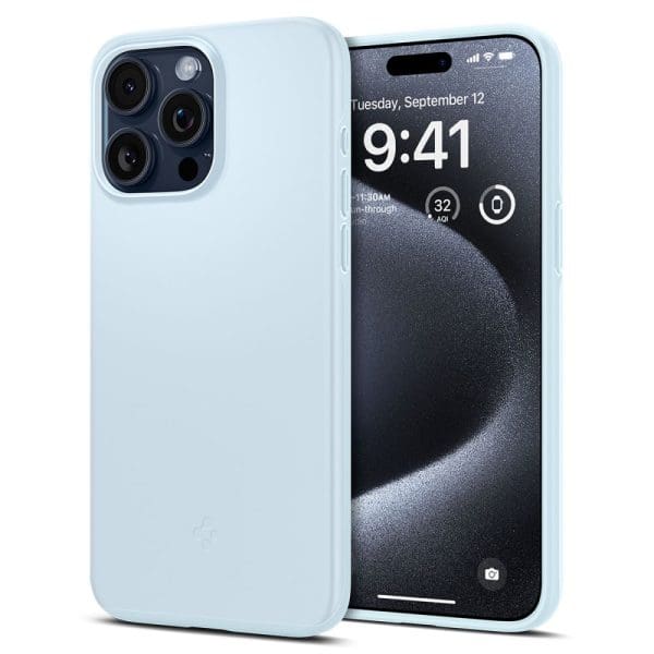 Spigen Thin Fit Mute Blue Kryt iPhone 15 Pro