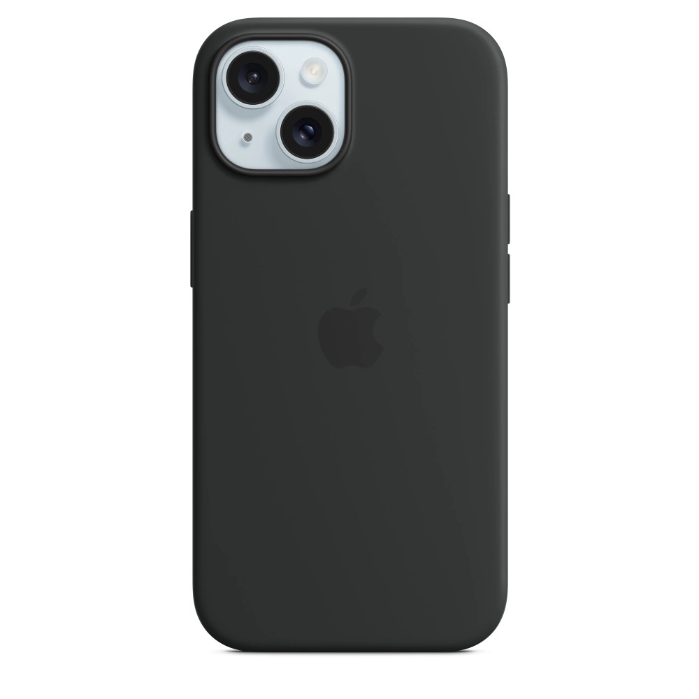 Apple Silicone MT0J3ZM/A MagSafe Black Kryt iPhone 15