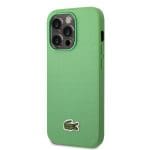 Lacoste Iconic Petit Pique Logo Green Kryt iPhone 14 Pro
