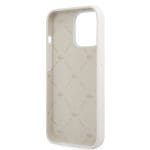 Lacoste Liquid Silicone Allover Pattern White Kryt iPhone 13 Pro