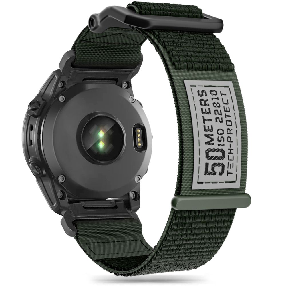 Tech-Protect Scout Garmin Fenix 5 / 6 / 6 Pro / 7 Military Green