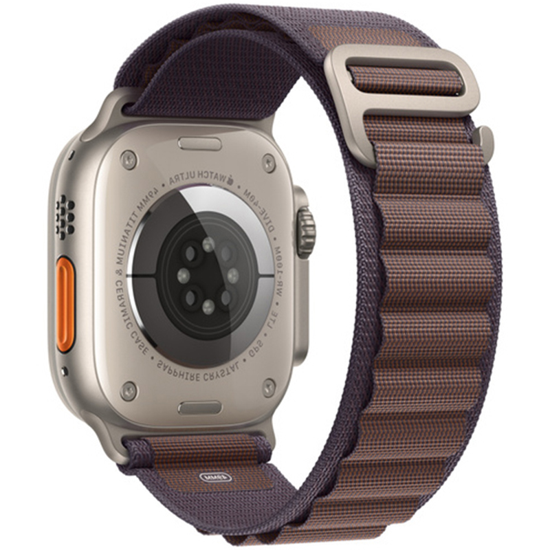 Alpina Náramok Apple Watch 45/44/42/Ultra Indigo