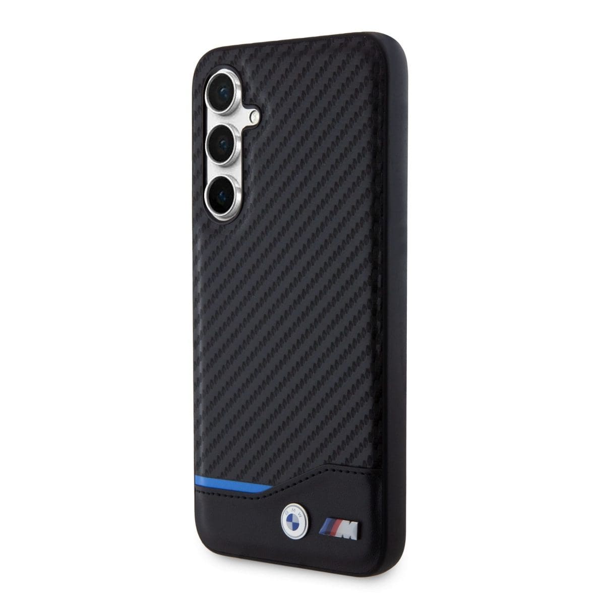 BMW M PU Carbon Blue Line Black Kryt Samsung Galaxy S23 Fe